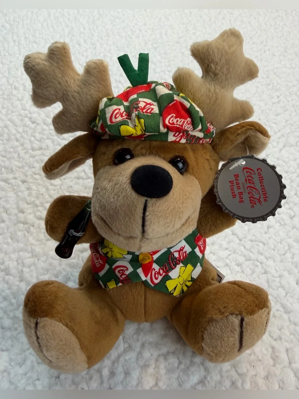 (VTG) COCA COLA • Collectible International Bean Bag Plush Lot of 5, OS